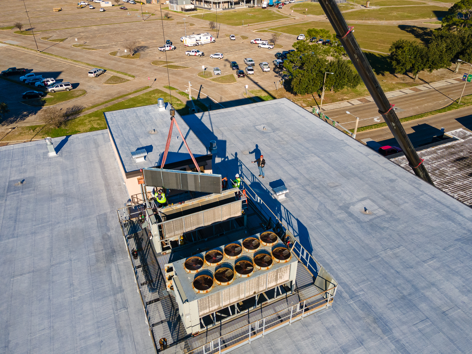 Calcasieu Judicial Center: Large-Scale HVAC Coil Replacement