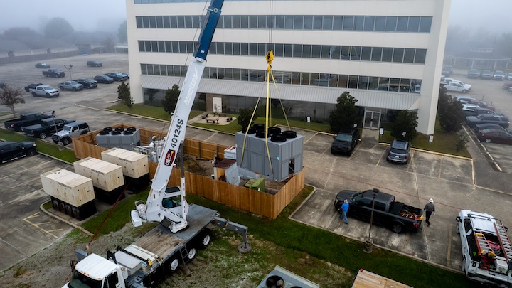 Commercial Building Chiller Replacement in Baton Rouge